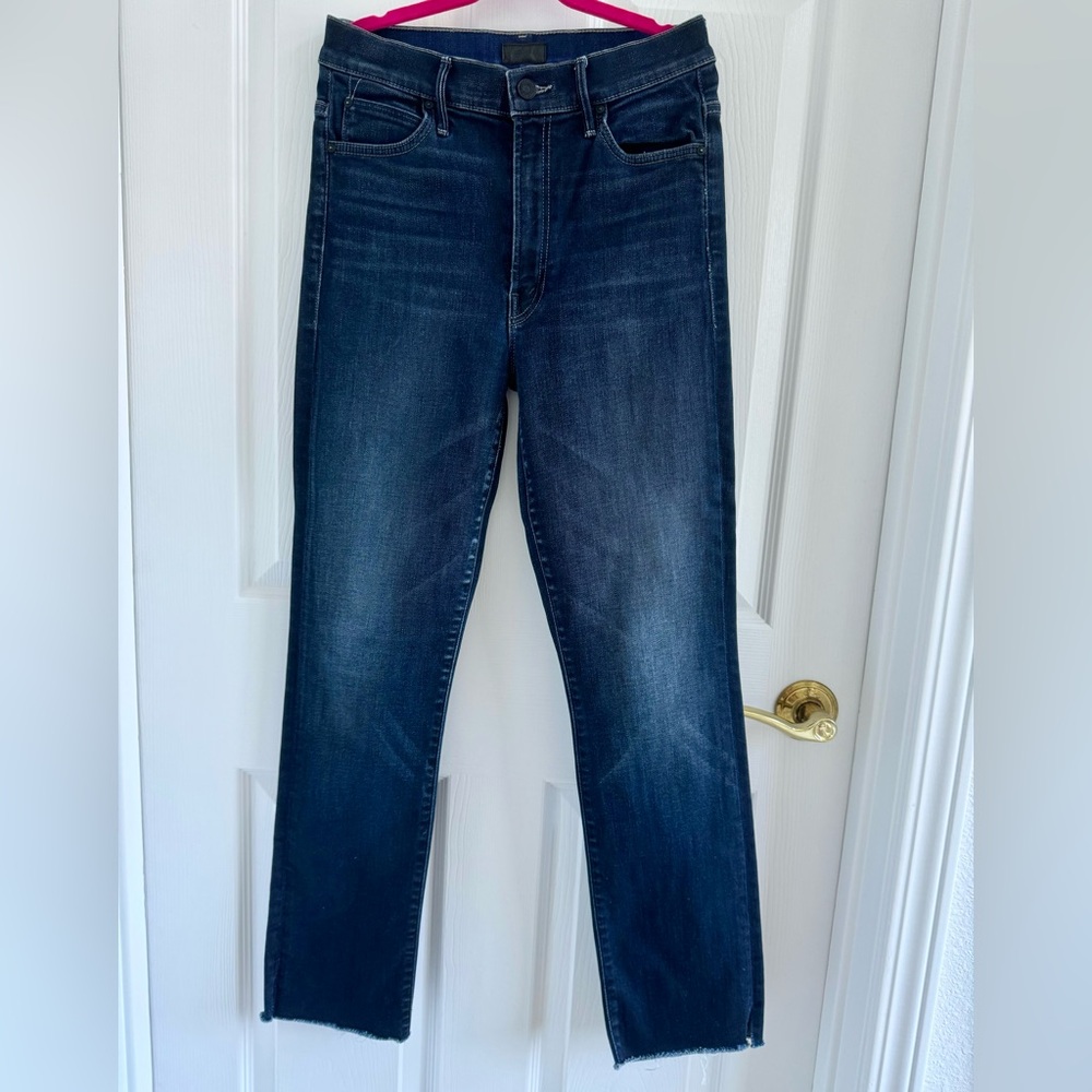 Mother Denim Hw Rascal Ankle Snippet Size 26 - image 3